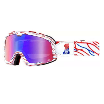 Masque moto 100% BARSTOW DEATH SPRAY CUSTOM Masque moto 100% BARSTOW DEATH SPRAY CUSTOM