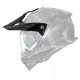 Casquette noire brillante pour casque Premier DISCOVERY