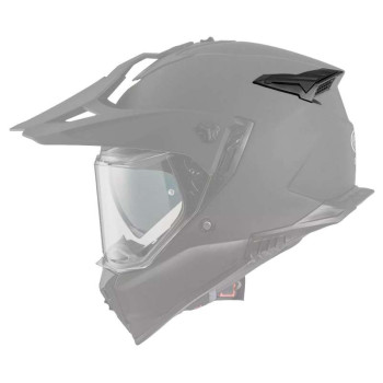 Spoiler arrière de casque Premier DISCOVERY Noir Mat