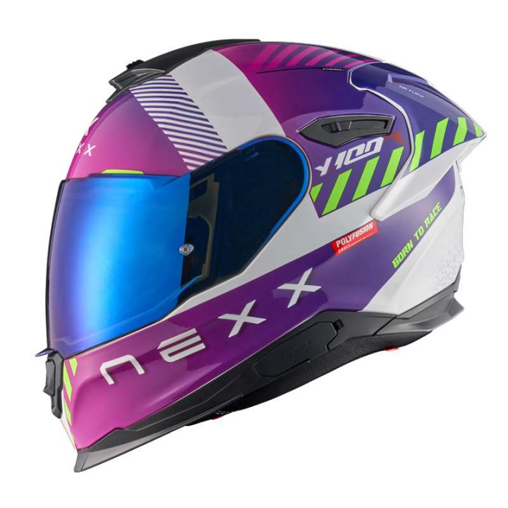 Casque moto Nexx Y.100R FADE Purple