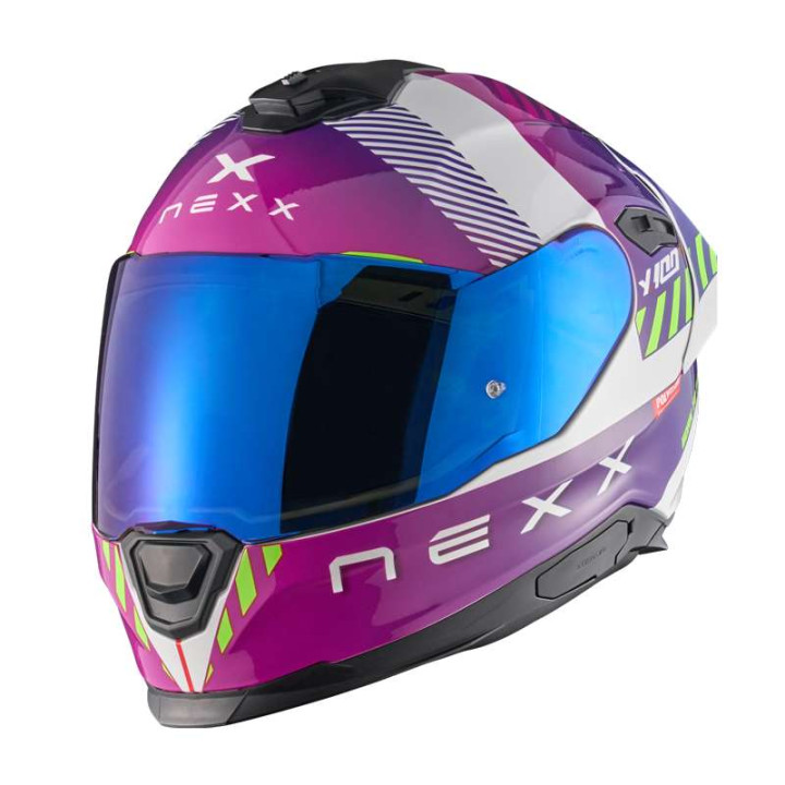 Casque moto Nexx Y.100R FADE Purple