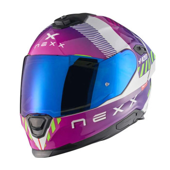 Casque moto Nexx Y.100R FADE Purple