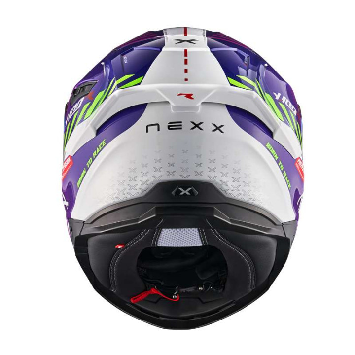 Casque moto Nexx Y.100R FADE Purple