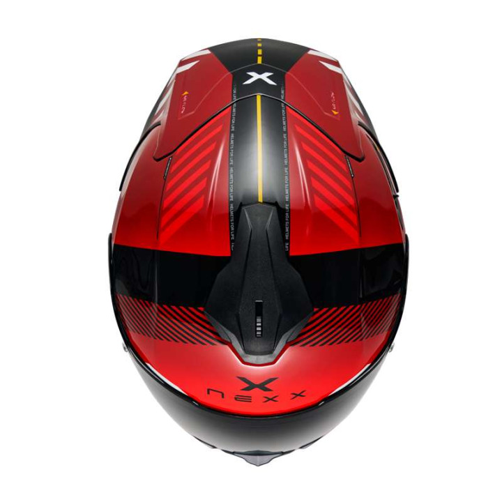 Casque moto Nexx Y.100R FADE Red