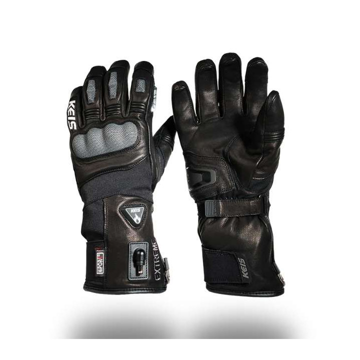 Gants moto chauffants KEIS G901