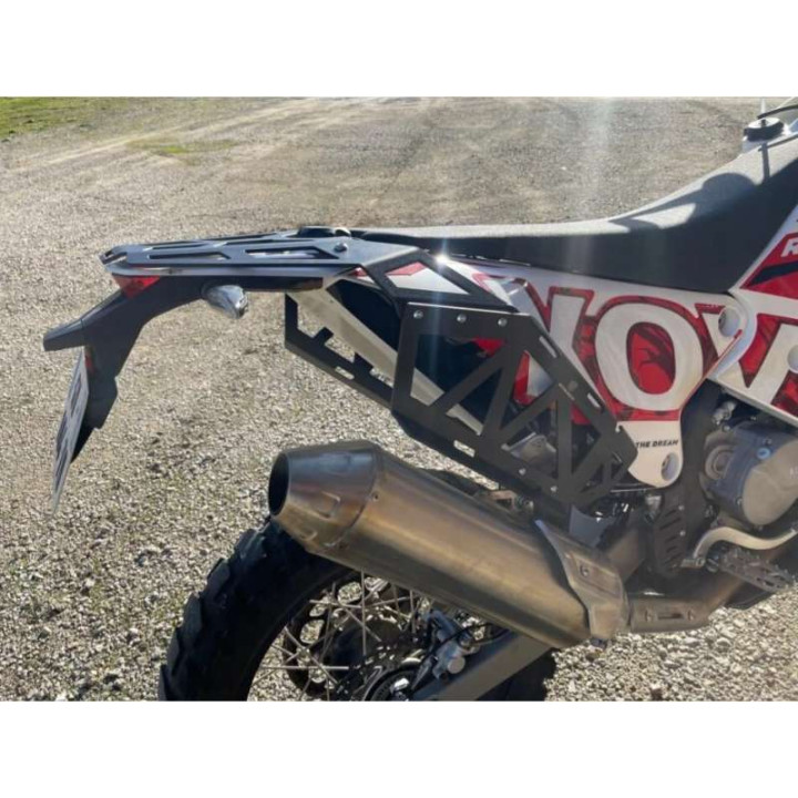 Écarteurs de sacoches cavalières + rack alu Motoboxer KOVE 450 RALLY V2