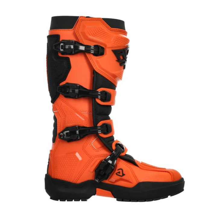 Acerbis ARTIGLIO motorcycle boots Orange/Black