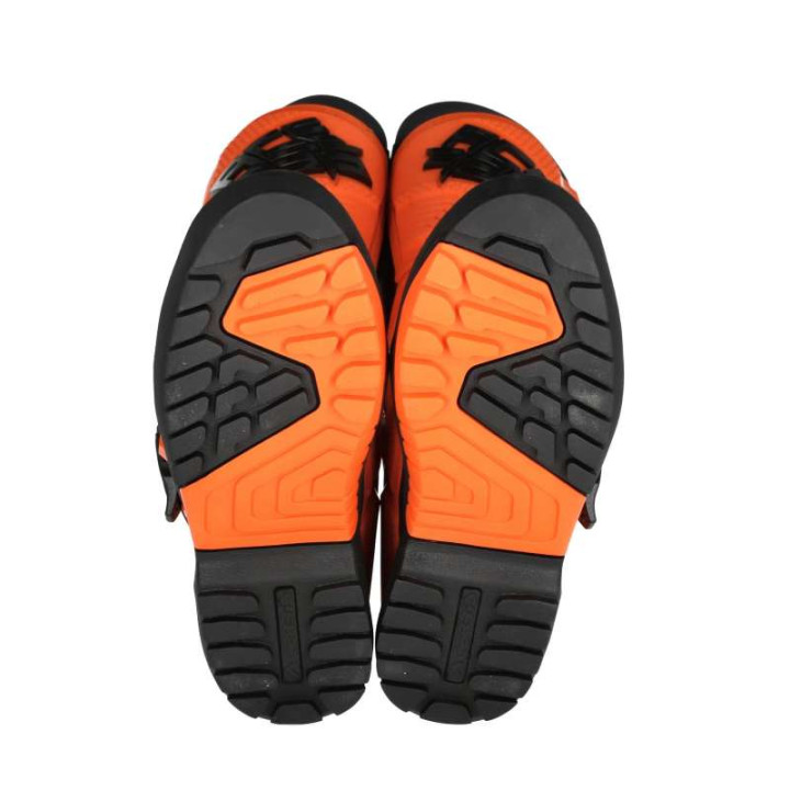Acerbis ARTIGLIO motorcycle boots Orange/Black