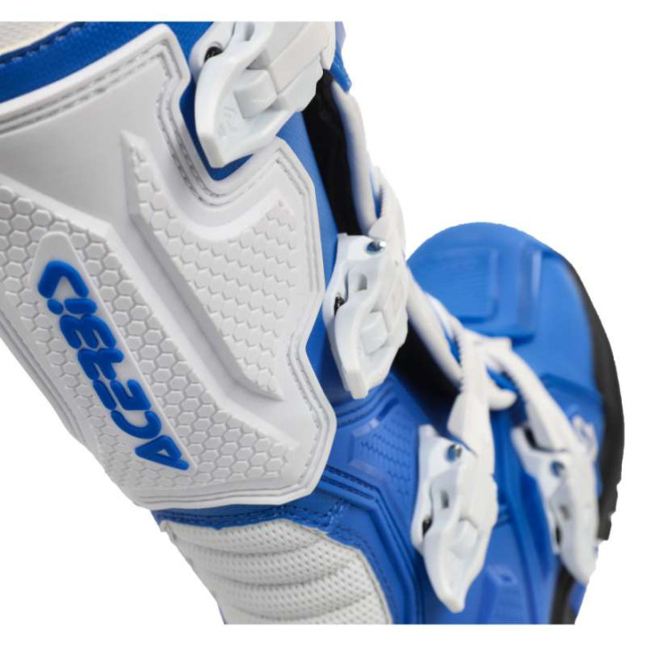 Bottes moto Acerbis ARTIGLIO Bleu/Blanc