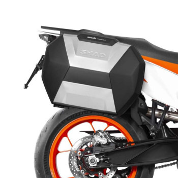 Kit valises Shad SH38X ALU + supports 3P (K0SM84IF) KTM 7890/890 ADV 890 SMT 23-