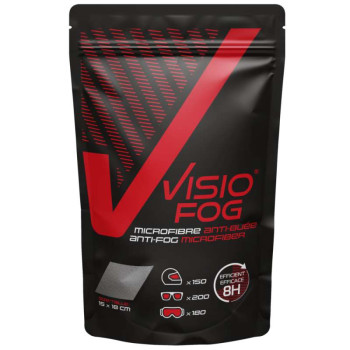 Lingette microfibre antibuée réutilisable VISIOFOG