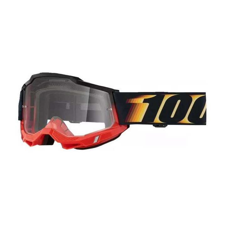 100% ACCURI 2 STAMINO 2 CLEAR motorcycle mask