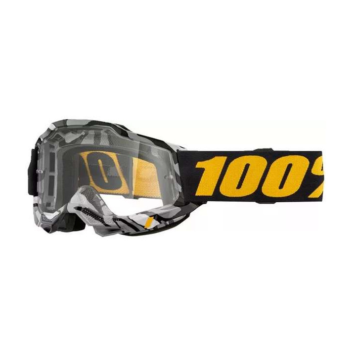 Masque moto 100% ACCURI 2 AMBUSH CLEAR