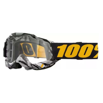 Masque moto 100% ACCURI 2 AMBUSH CLEAR