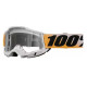 100% ACCURI 2 SHIV CLEAR motorcycle mask
