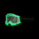 100% ACCURI 2 GLOW IRIDIUM SILVER motorcycle mask