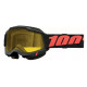 Motorcycle mask 100% ACCURI 2 SNOW BOREGO YELLOW