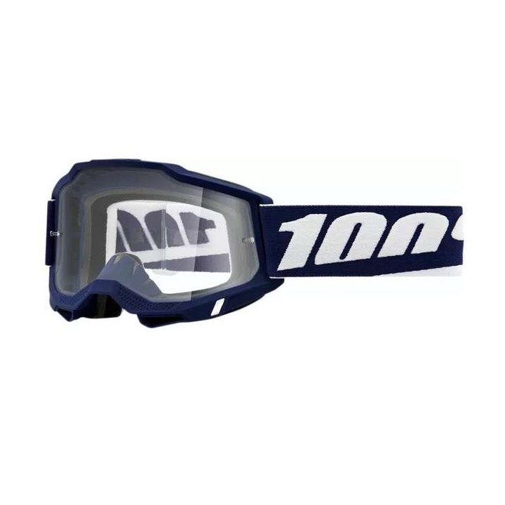 100% ACCURI 2 MIFFLIN CLEAR motorcycle mask