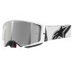 Masque cross Alpinestars SUPERTECH CORP White Mirror - Silver