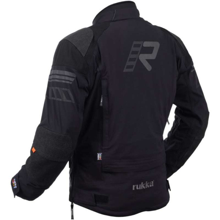 Blouson moto Rukka ARMATOU-R laminé 3 couches Noir Blouson moto Rukka ARMATOU-R laminé 3 couches Noir