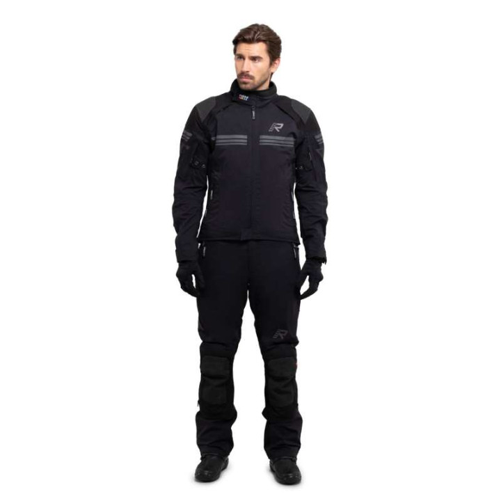 Blouson moto Rukka ARMATOU-R laminé 3 couches Noir