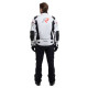 Blouson moto Rukka ARMATOU-R laminé 3 couches Gris/Rouge