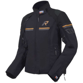 Veste moto femme Rukka ARMATOU-R LADY laminée 3 couches Gris/Marron