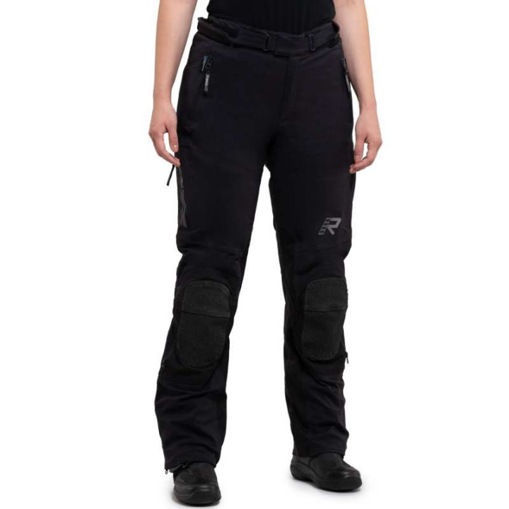 Pantalon moto femme Rukka ARMATOU-R laminé 3 couches Noir