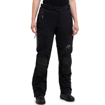 Pantalon moto femme Rukka ARMATOU-R laminé 3 couches Noir