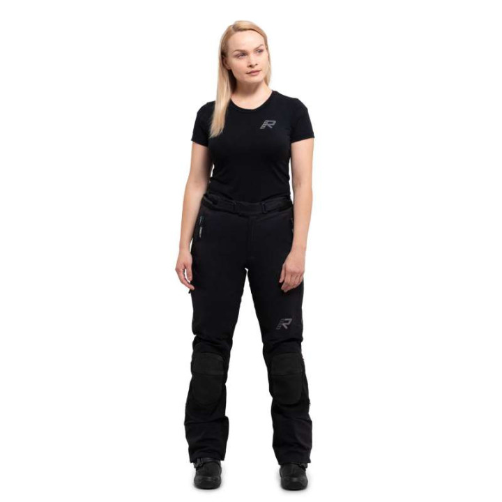 Pantalon moto femme Rukka ARMATOU-R laminé 3 couches Noir