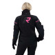 Veste moto femme Rukka RAPTORINA Gore Tex Pro laminée 3C Noir/Rose Veste moto femme Rukka RAPTORINA Gore Tex Pro laminée 3C Noir/Rose
