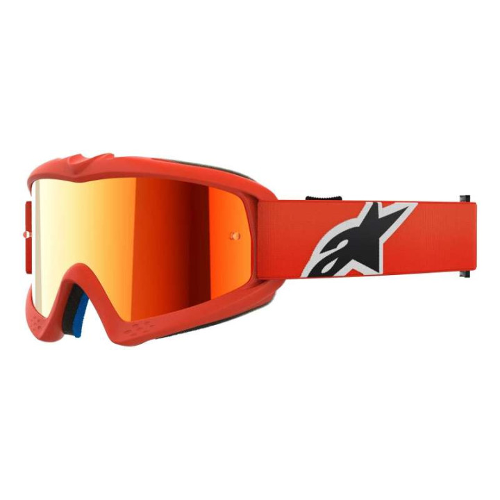 Masque cross enfant Alpinestars VISION YOUTH CORP Orange - Mirror Red Masque cross enfant Alpinestars VISION YOUTH CORP Orange - Mirror Red