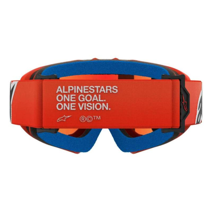 Alpinestars VISION YOUTH CORP Orange Mirror Red children's cross-country mask