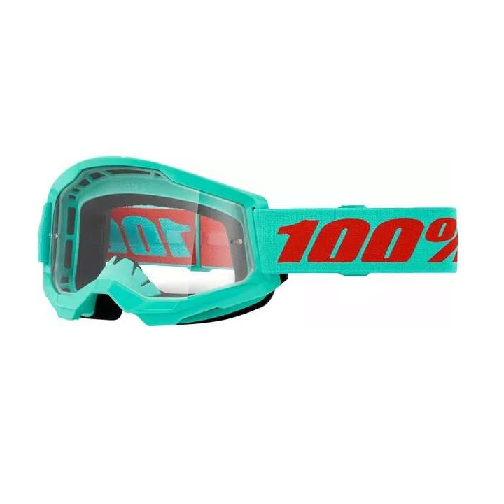 Masque moto cross 100% STRATA 2 MAUPITI CLEAR