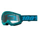 Masque moto cross 100% STRATA 2 STONE CLEAR