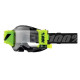 Masque moto cross 100% STRATA 2 FORECAST BLACK CLEAR