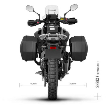 Support valises latérales Shad 3P SYSTEM (C0MT43XIF) CF Moto 450MT