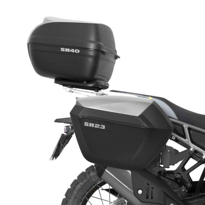 Kit valises Shad SH23 ALU + supports 3P (C0MT43XIF) CF Moto 450MT Kit valises Shad SH23 ALU + supports 3P (C0MT43XIF) CF Moto 450MT