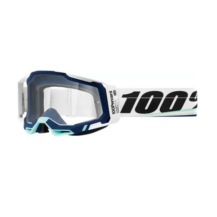 100% RACECRAFT 2 ARSHAM CLEAR motocross mask