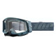 100% RACECRAFT 2 BATTLESHIP CLEAR motocross mask 100% RACECRAFT 2 BATTLESHIP CLEAR motocross mask