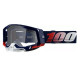 100% RACECRAFT 2 REPUBLIC CLEAR motocross mask 100% RACECRAFT 2 REPUBLIC CLEAR motocross mask