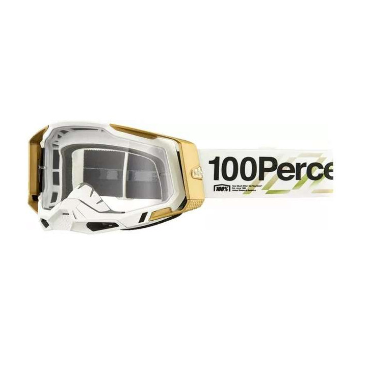 100% RACECRAFT 2 SUCCESSION CLEAR motocross mask 100% RACECRAFT 2 SUCCESSION CLEAR motocross mask