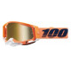 Masque moto cross 100% RACECRAFT 2 CORAL MIRROR TRUE GOLD