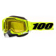 100% RACECRAFT 2 SNOW YELLOW motocross mask 100% RACECRAFT 2 SNOW YELLOW motocross mask