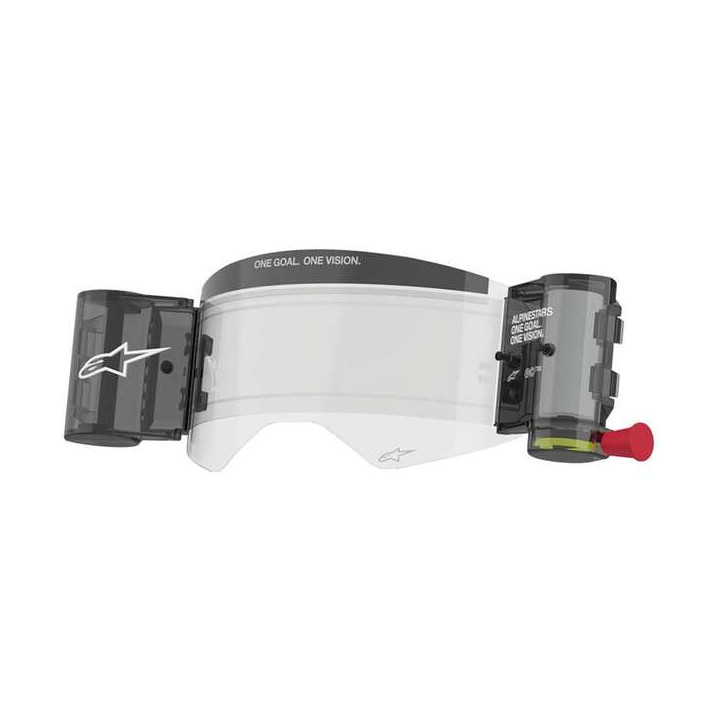 Système Roll Off Wide Vision pour masque Alpinestars SUPERTECH Système Roll Off Wide Vision pour masque Alpinestars SUPERTECH