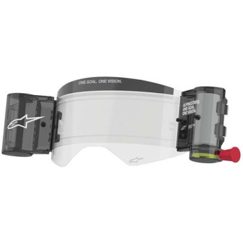 Roll Off Wide Vision system for Alpinestars SUPERTECH goggles