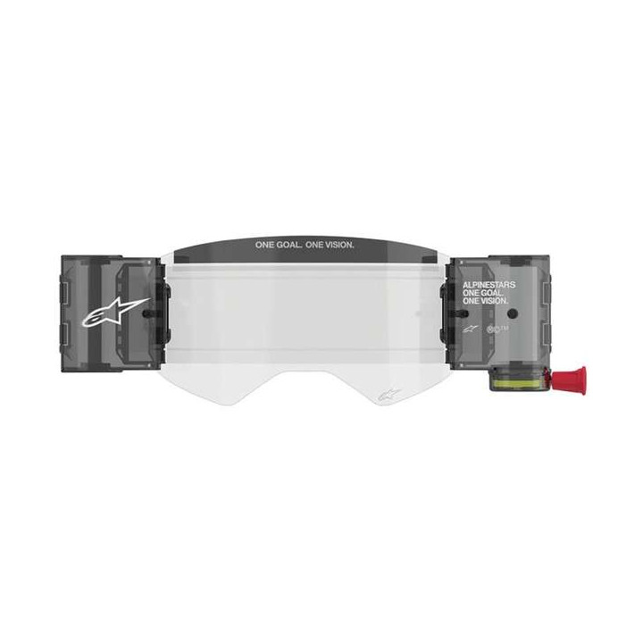 Roll Off Wide Vision system for Alpinestars SUPERTECH goggles Roll Off Wide Vision system for Alpinestars SUPERTECH goggles