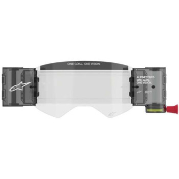 Roll Off Wide Vision system for Alpinestars SUPERTECH goggles