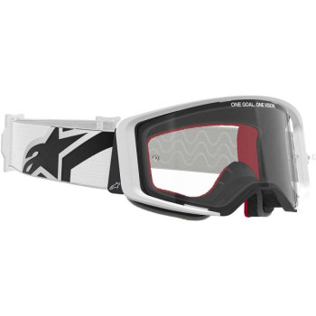 Masque cross Alpinestars SUPERTECH CORP White - Transparent
