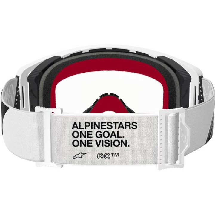 Alpinestars SUPERTECH CORP Cross Goggle White - Clear Alpinestars SUPERTECH CORP Cross Goggle White - Clear